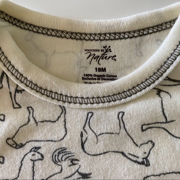 NWT 5pc baby bodysuits 100% organic cotton SZ 18M - Picture 2 of 4